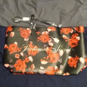 Victoria's Secret Rose/Floral Tote Bag